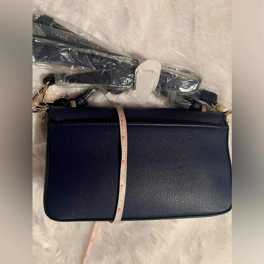 INC International Concepts Navy Crossbody Bag - Picture 4 of 7